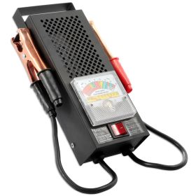 1Pc Battery Load Tester 6 To 12V Battery Tester With Heavy Duty Insulated Copper Clips Carrying Handle For Automotive Repair (Option: Black)